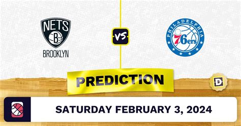 Brooklyn Nets vs. Philadelphia 76ers Prediction, Odds, NBA Picks [2/3/2.